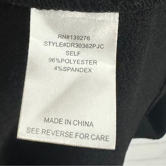 DR2 Black Open Front Vest - Picture 7 of 7